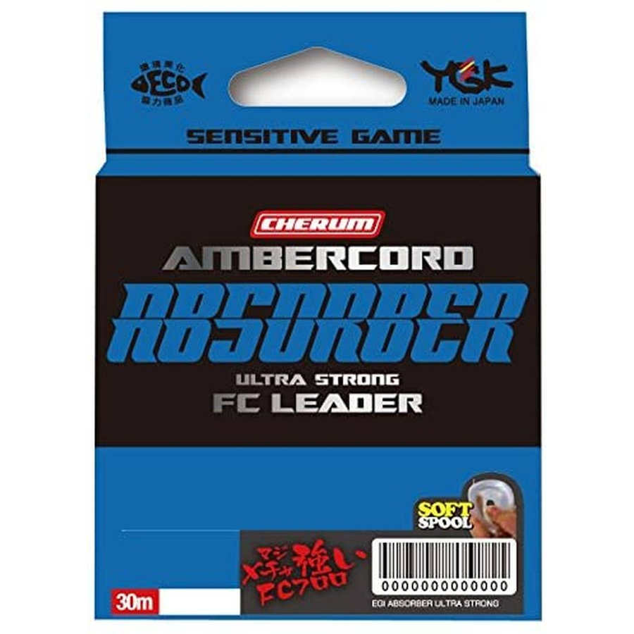 YGK Ambercord Absober Ultra Strong 30 m 0,104 mm (0.4PE) 2,4 lb előkezsinór